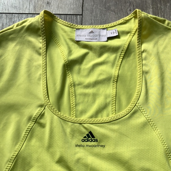 ADIDAS BY STELLA MCCARTNEY Barricade neon yellow top - Picture 5 of 8
